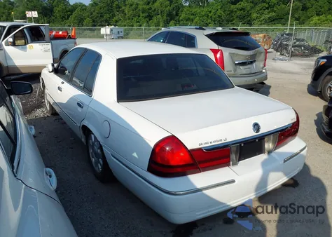 2003 Mercury Grand Marquis Ls from USA, damaged, VIN 2MEFM75W53X643453